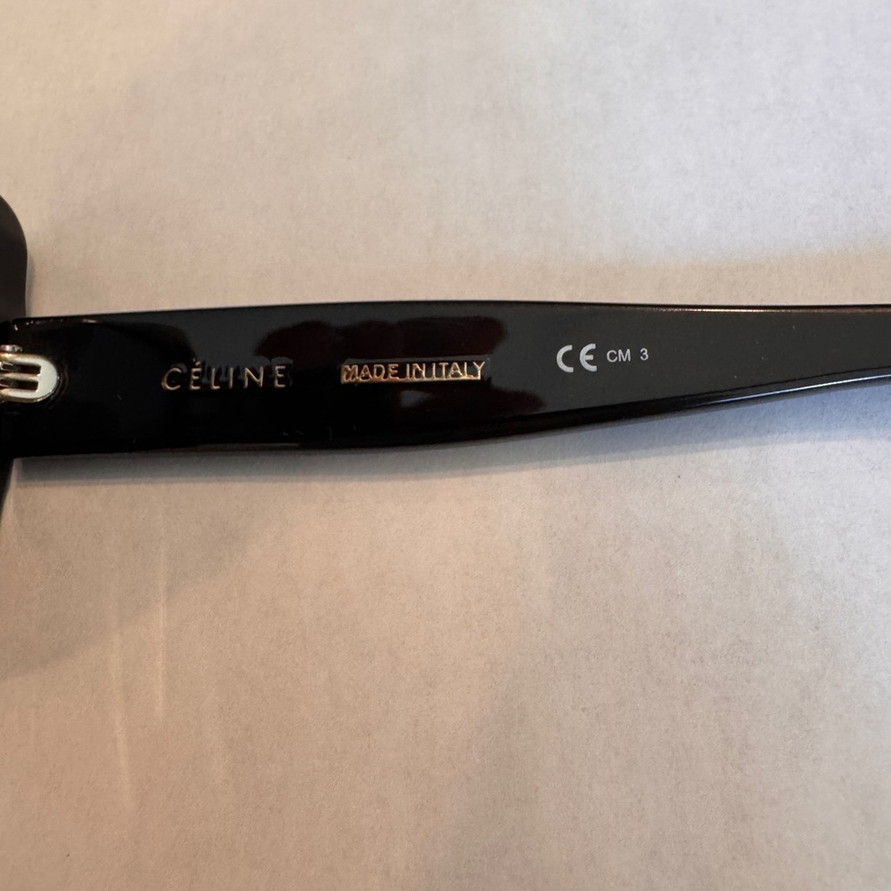 Rare Celine Black Square Sunglasses - Picture 3 of 4